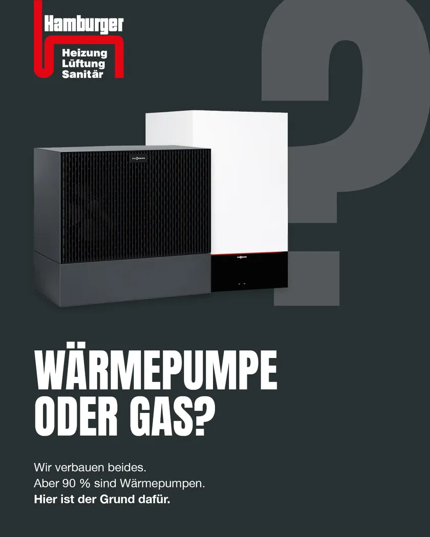 „Wärmepumpe vs. Gasheizung, Slide 1 von 6