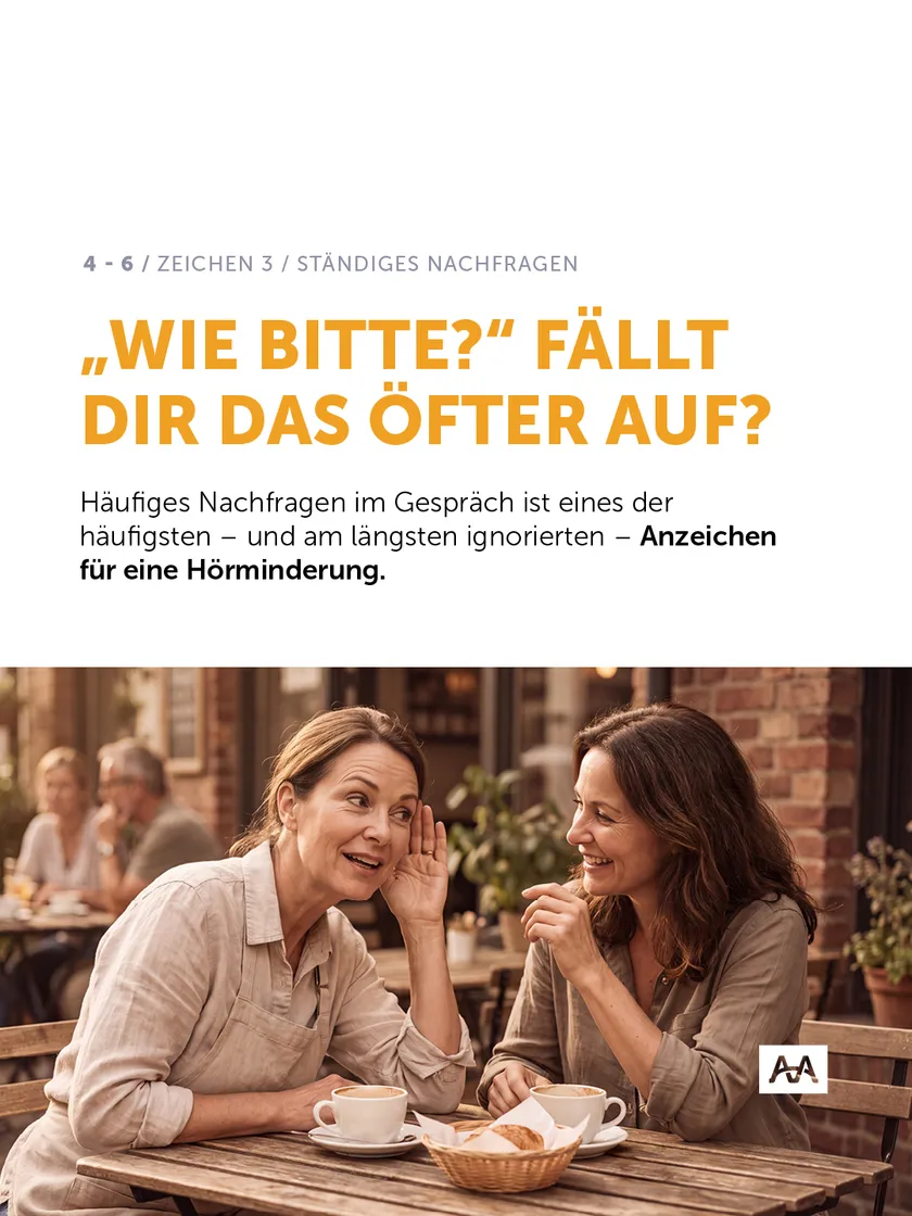 „3 Anzeichen für ein Hörgerät, Slide 4 von 6